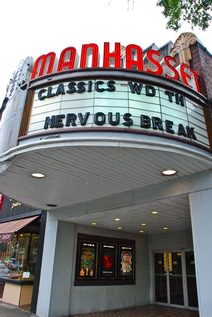 Manhasset theater - Manhasset Cinemas . Read Reviews | Rate Theater 430 Plandome Road, Manhasset, NY 11030 516-304-5930 | View Map. Theaters Nearby North Shore Towers (2.9 mi) AMC Loews Bay Terrace 6 (4.3 mi) AMC Glen Cove 6 (5.9 mi) AMC Loews Fresh Meadows 7 (5.9 mi) AMC Roosevelt Field 8 ...